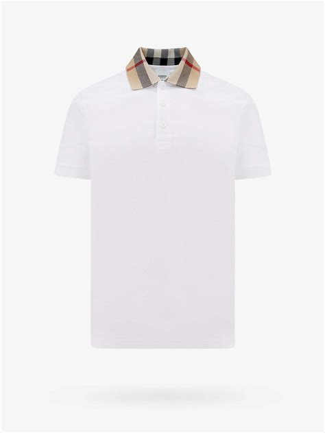 burberry white polo mens|burberry polo shirt men price.